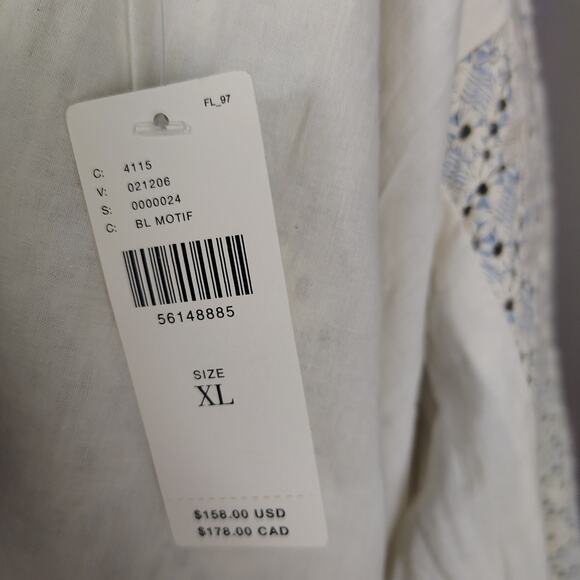 Anthropologie Dolan Left Coast Rossi Eyelet Moto Jacket Size XL - Picture 14 of 16